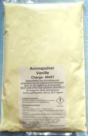 Vanille   Aroma Pulver        -       10244 - 1 kg im Beutel
